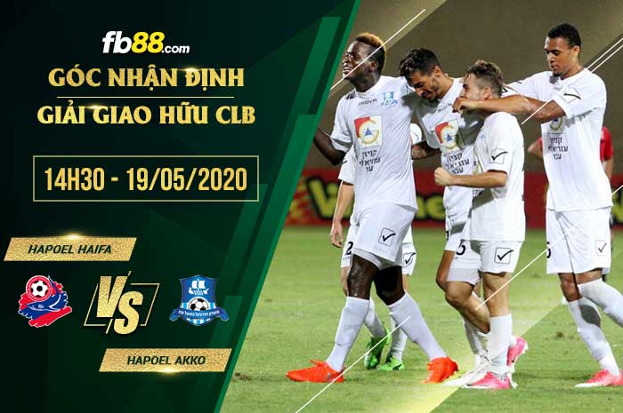 fb88-soi kèo Hapoel Haifa vs Hapoel Akko