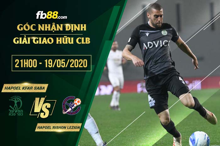 fb88-soi kèo Hapoel Kfar Saba vs Hapoel Rishon Lezion