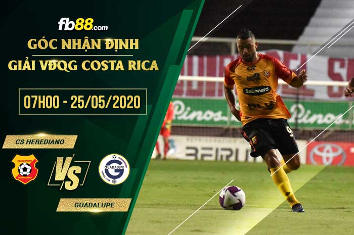 fb88-soi kèo Herediano vs Guadalupe FC