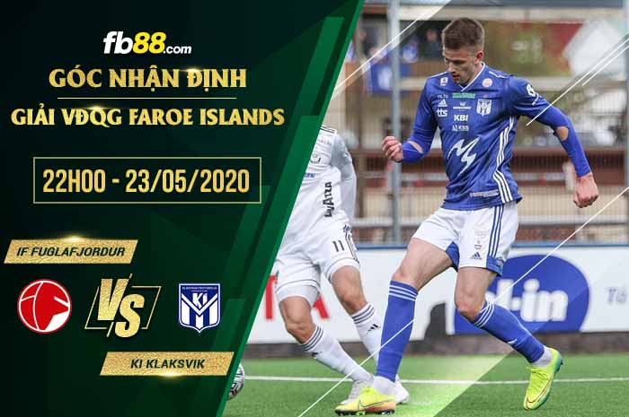 fb88-soi kèo IF Fuglafjordur vs KI Klaksvik