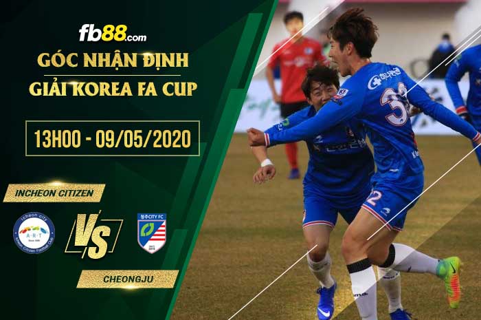fb88-soi kèo Icheon Citizen vs Cheongju Jikji