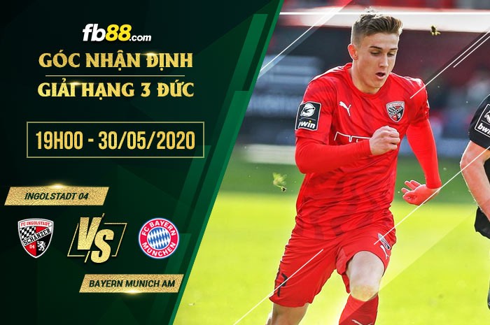 fb88-soi kèo Ingolstadt 04 vs Bayern Munich Am