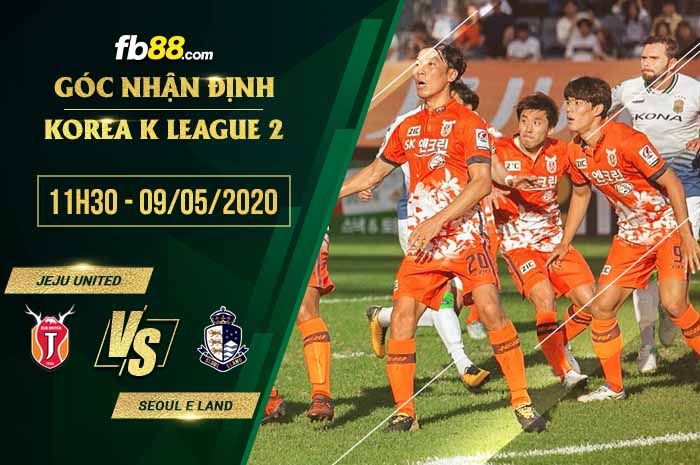 fb88-soi kèo Jeju United vs Seoul E-Land FC