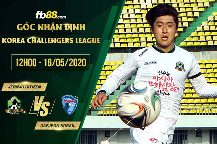 fb88-soi kèo Jeonju Citizen FC vs Daejeon Korail
