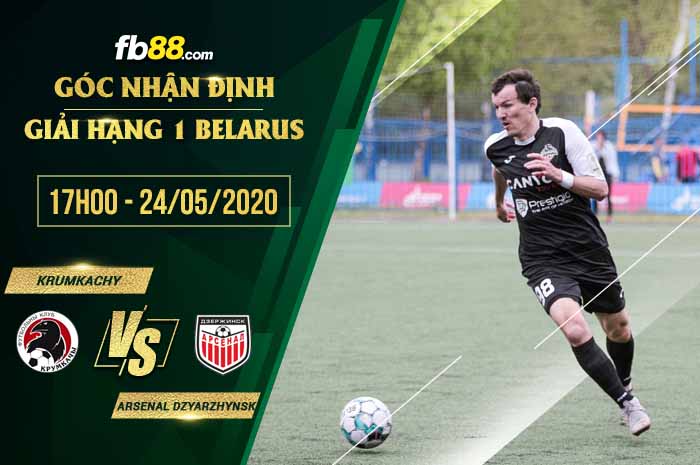 fb88-soi kèo Krumkachy Minsk vs Arsenal Dzyarzhynsk