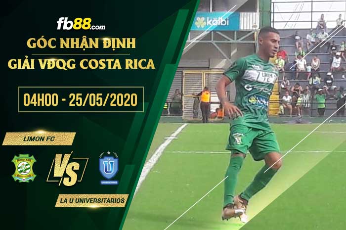 fb88-soi kèo Limon FC vs Universidad de Costa Rica