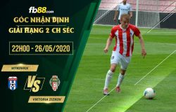 fb88-soi kèo MFK Vitkovice vs FK Viktoria Zizkov