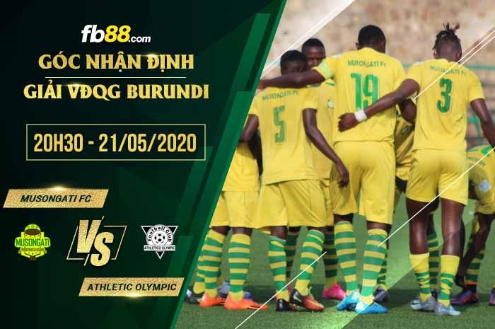 fb88-soi kèo Musongati FC vs Athletico Olympic