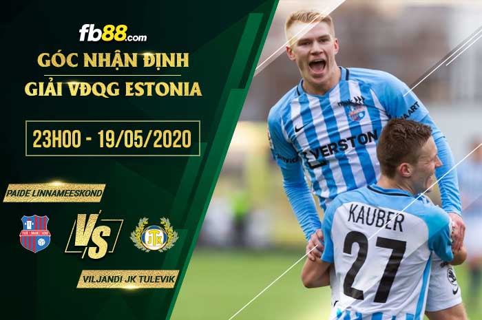 fb88-soi kèo Paide Linnameeskond vs Viljandi JK Tulevik