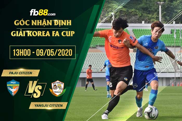 fb88-soi kèo Paju Citizen FC vs Yangju Citizen
