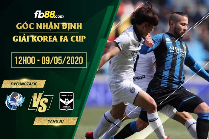 fb88-soi kèo Pyeongtaek Citizen vs Yangju Deokhye
