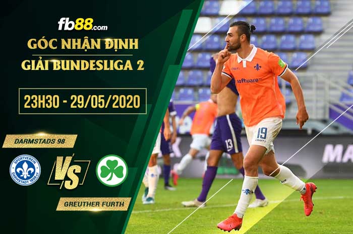 fb88-soi kèo SV Darmstadt 98 vs SpVgg Greuther Furth