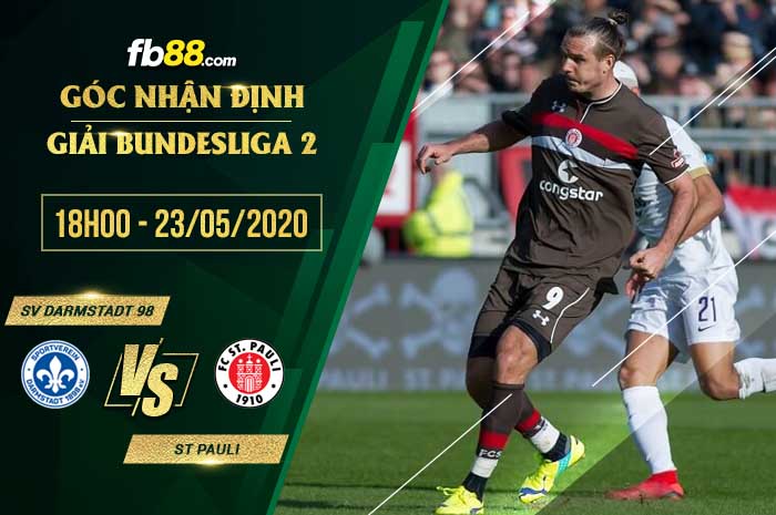 fb88-soi kèo SV Darmstadt 98 vs St Pauli