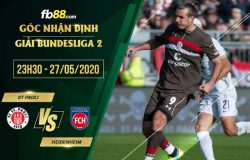 fb88-soi kèo St Pauli vs Heidenheim