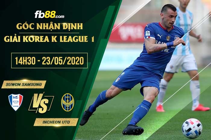 fb88-soi kèo Suwon Samsung Bluewings vs Incheon United