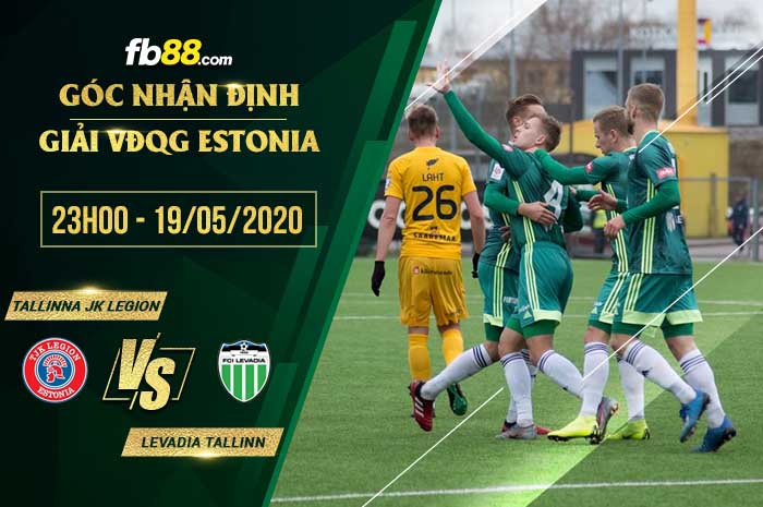 fb88-soi kèo Tallinna JK Legion vs Levadia Tallinn