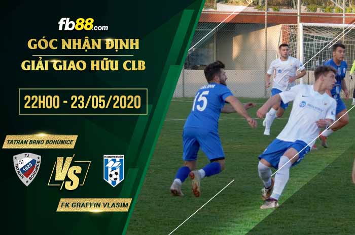 fb88-soi kèo Tatran Brno Bohunice vs FK Graffin Vlasim