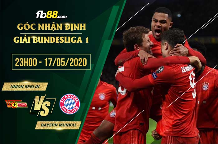 fb88-soi kèo Union Berlin vs Bayern Munich