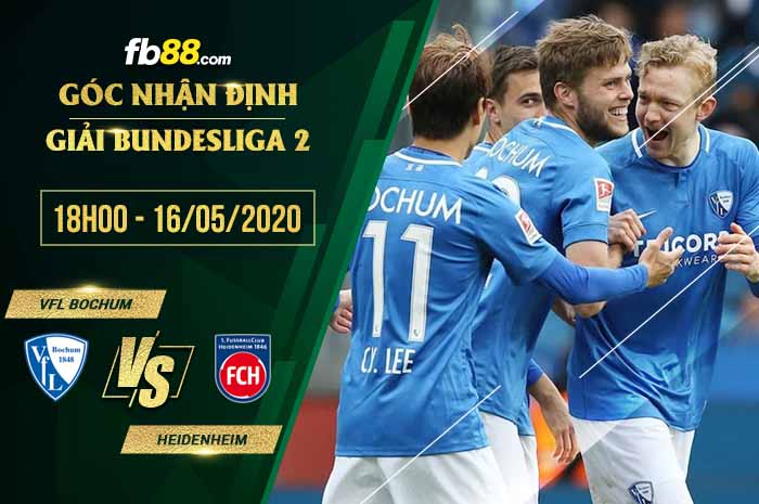 fb88-soi kèo VfL Bochum vs Heidenheim