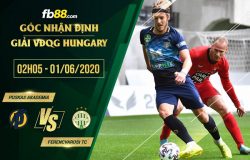 fb88-soi kèo Videoton Puskas Akademia vs Ferencvarosi TC