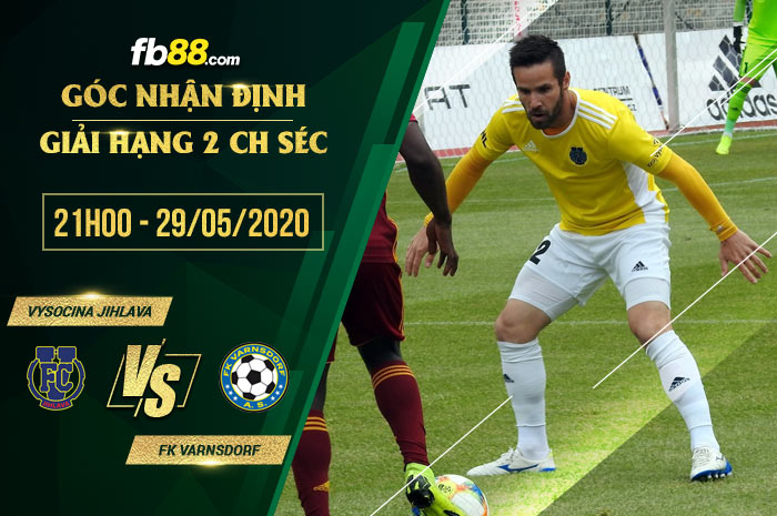 fb88-soi kèo Vysocina jihlava vs SK Slovan Varnsdorf