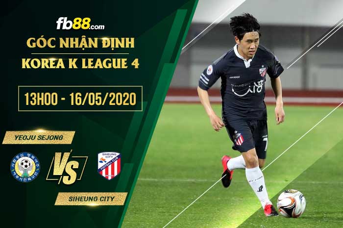 fb88-soi kèo Yeoju Sejong vs Siheung City