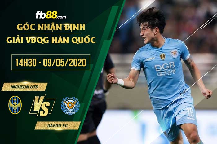 fb88-tỷ lệ kèo nhà cái Incheon United vs Daegu