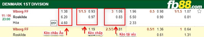 fb88-kèo chấp Viborg vs Roskilde