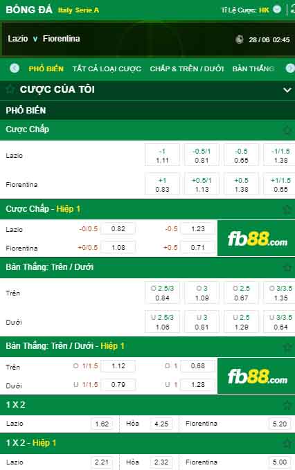 fb88-kèo nhà cái Lazio vs Fiorentina
