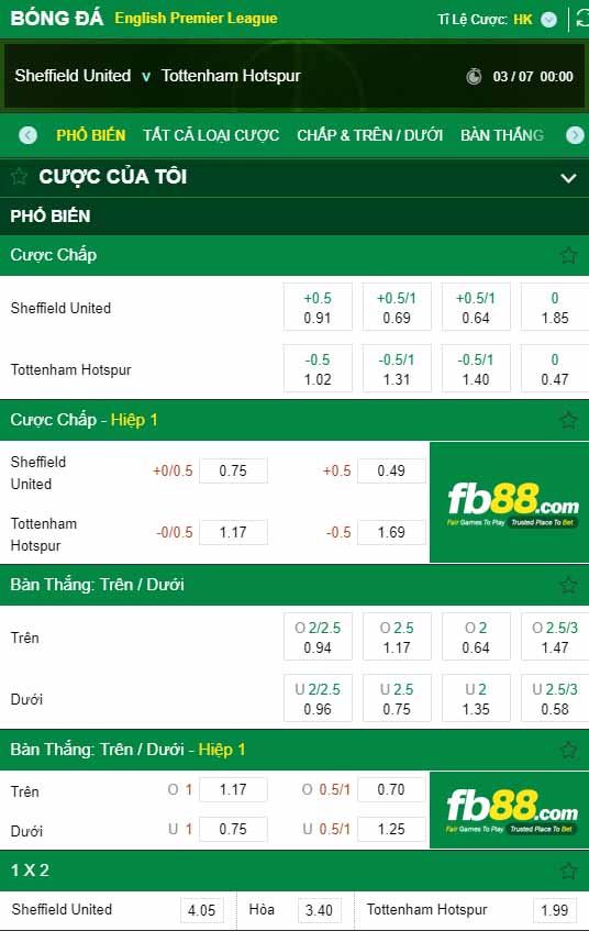 fb88-kèo nhà cái Sheffield United vs Tottenham Hotspur