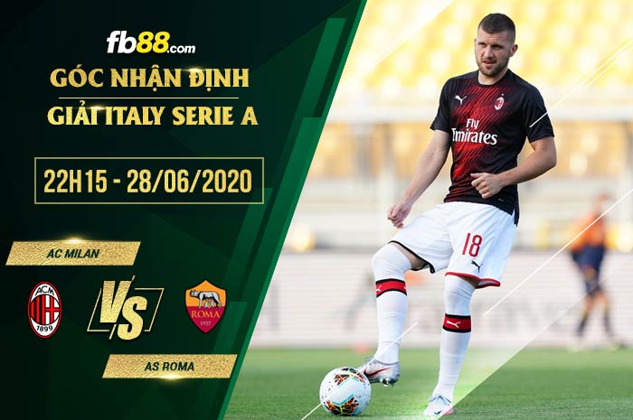 fb88-soi kèo AC Milan vs AS Roma