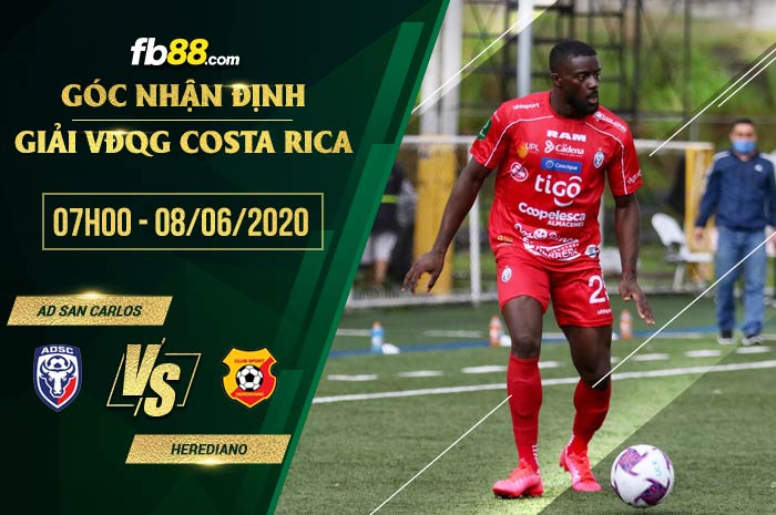 fb88-soi kèo AD San Carlos vs Herediano