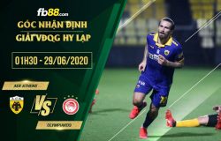 fb88-soi kèo AEK Athens vs Olympiakos Piraeus