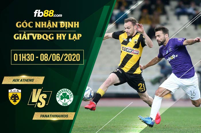 fb88-soi kèo AEK Athens vs Panathinaikos