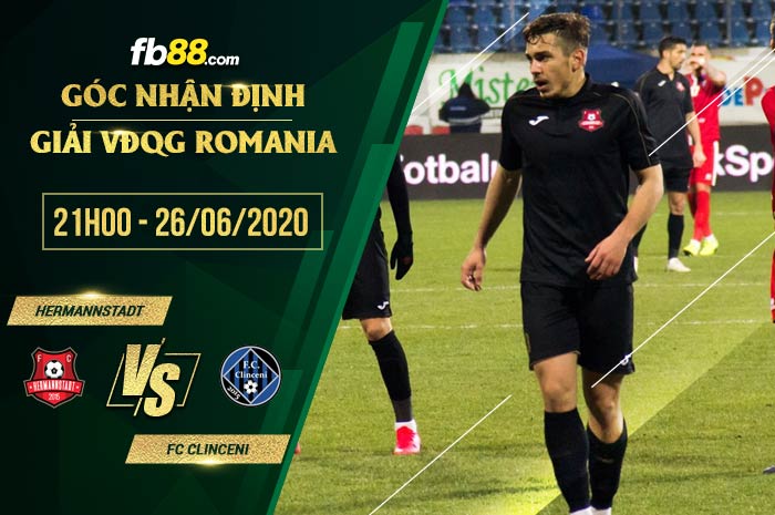 fb88-soi kèo AFC Hermannstadt vs FC Clinceni