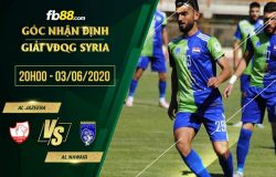 fb88-soi kèo Al Jazeera vs Al Nawair