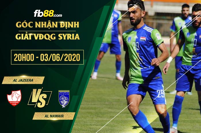 fb88-soi kèo Al Jazeera vs Al Nawair