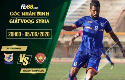 fb88-soi kèo Al-Karamah vs Al-Shorta Damascus