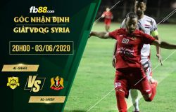 fb88-soi kèo Al-Sahel(SYR) vs Al-Jaish Damascus