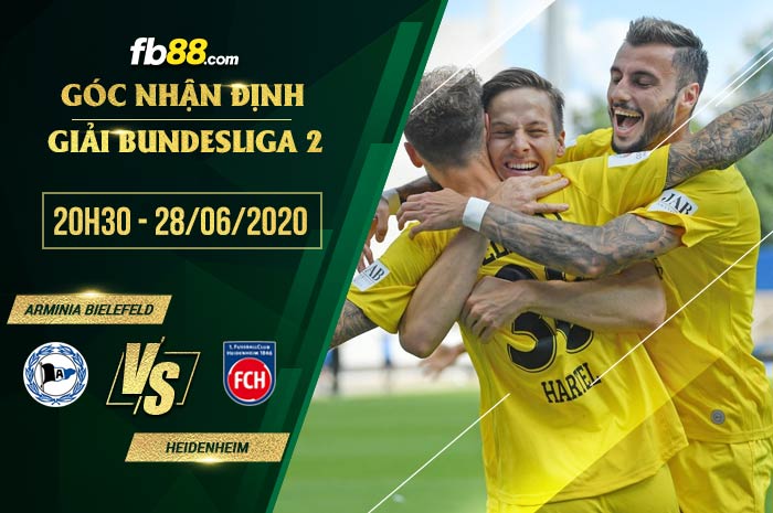 fb88-soi kèo Arminia Bielefeld vs Heidenheimer