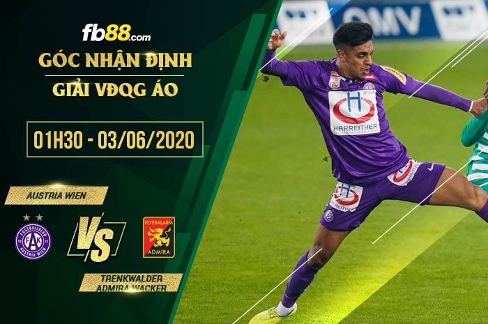 fb88-soi kèo Austria Wien vs Trenkwalder Admira Wacker