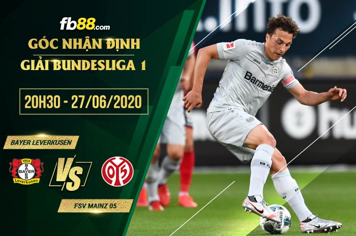 fb88-soi kèo Bayer Leverkusen vs FSV Mainz 05