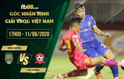 fb88-soi kèo Becamex Binh Duong vs XM Hai Phong FC