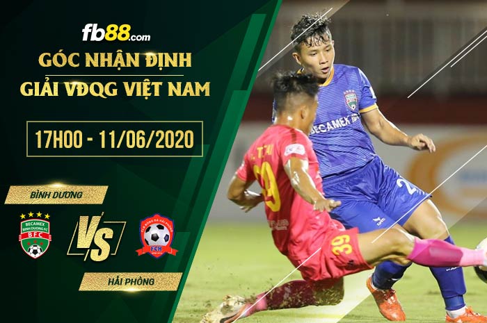 fb88-soi kèo Becamex Binh Duong vs XM Hai Phong FC