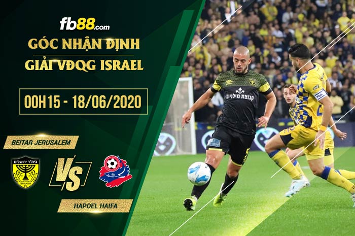 fb88-soi kèo Beitar Jerusalem vs Hapoel Haifa