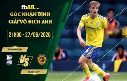 fb88-soi kèo Birmingham City vs Hull City