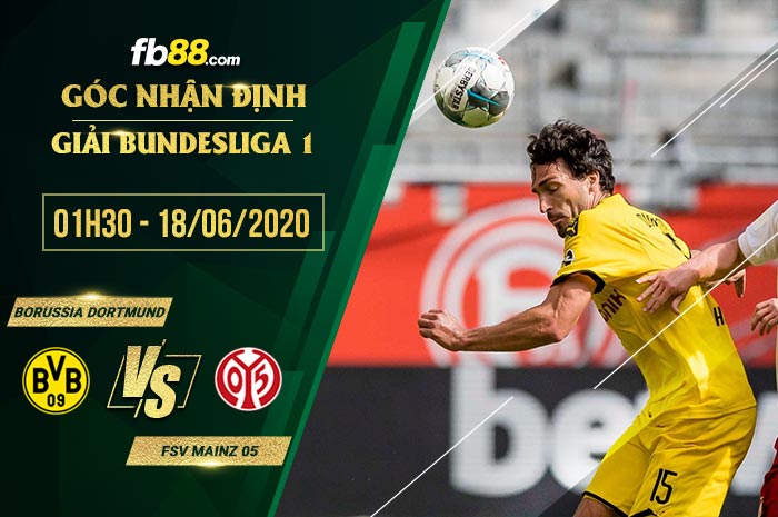 fb88-soi kèo Borussia Dortmund vs FSV Mainz 05