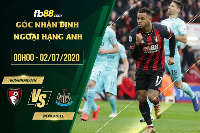 fb88-soi kèo Bournemouth AFC vs Newcastle United