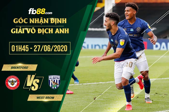 fb88-soi kèo Brentford vs West Bromwich