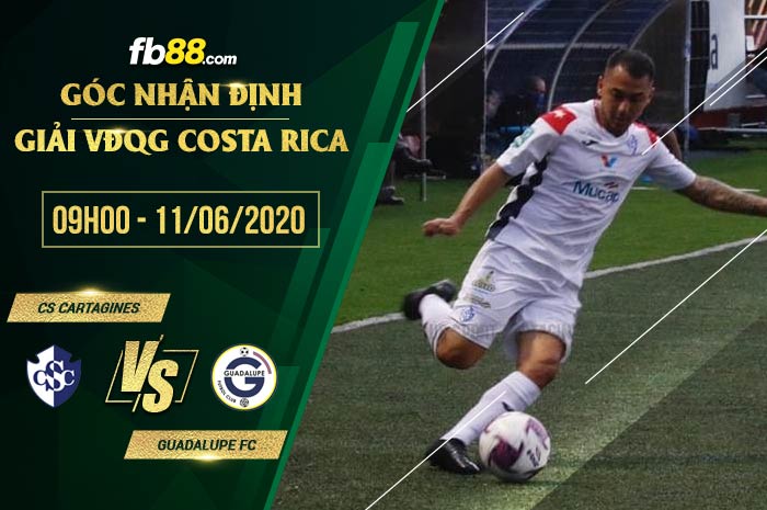 fb88-soi kèo Cartagines Deportiva SA vs Guadalupe FC